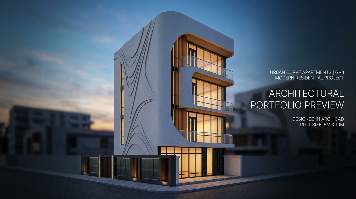 4-Floor Residential Building